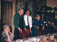 Harriet (Hattie) (Izana Follett) Bennett, , Durward Bennett, Bertha Bennett